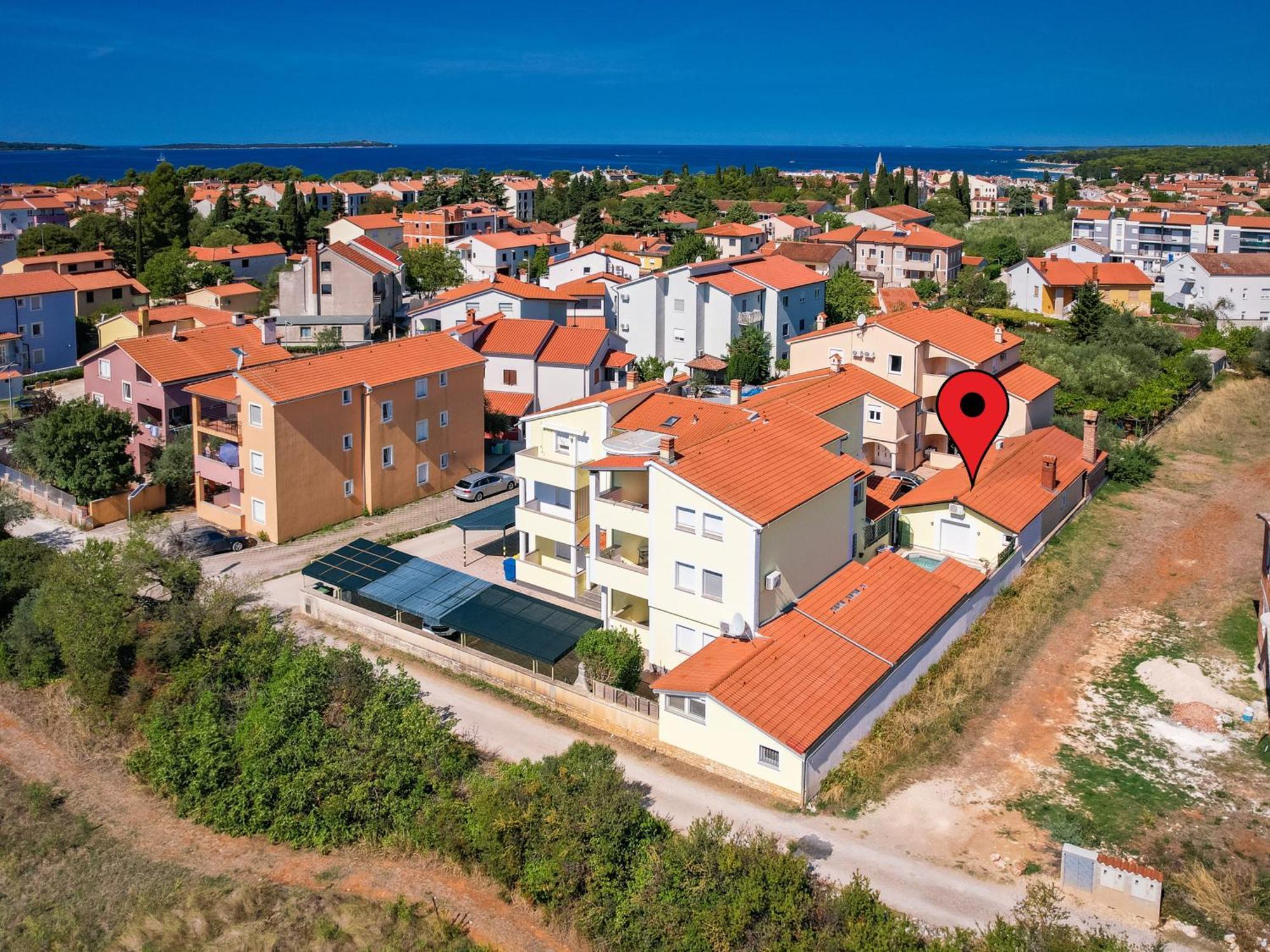 Poolside Studio Fažana Exterior foto